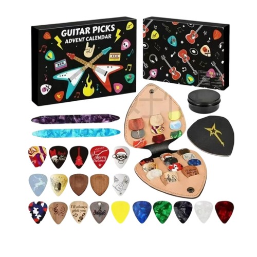 Guitar picks advent calendar - picks,