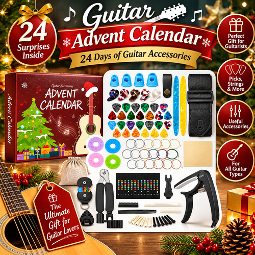 Guitar advent calendar 2026 - calendar,