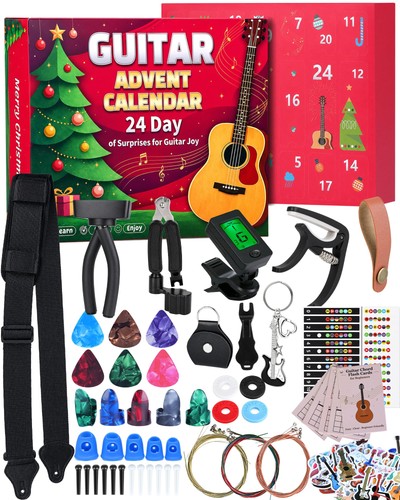 Guitar advent calendar - guitar,