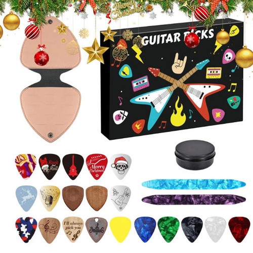 Guitar picks advent calendar - picks,