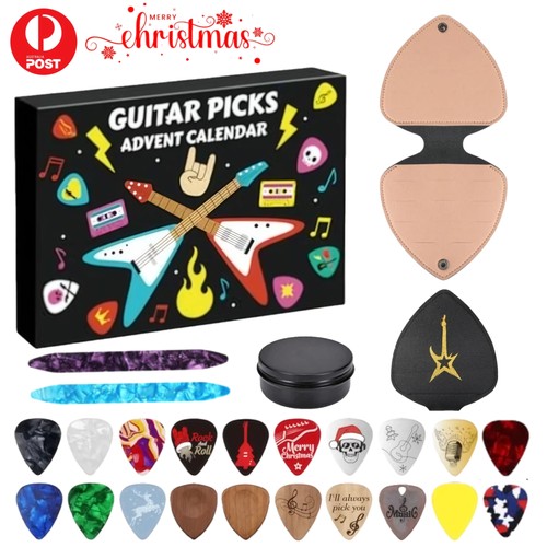 Christmas guitar picks advent - christmas,