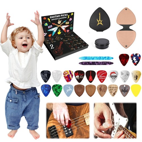 Guitar picks advent calendar - guitar,