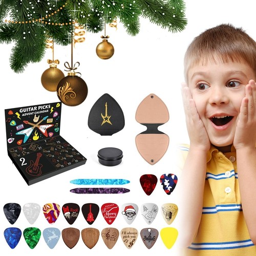 Guitar picks advent calendar - guitar,