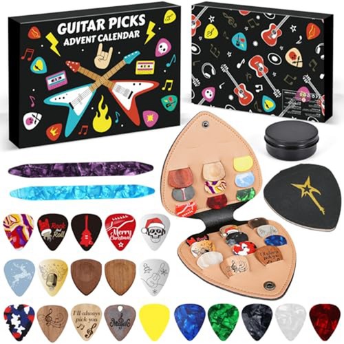 2025 guitar pick advent - guitar,