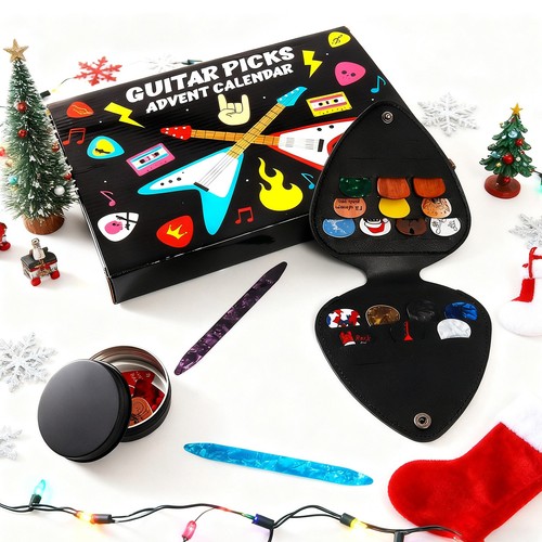 Guitar pick advent calendar - advent,