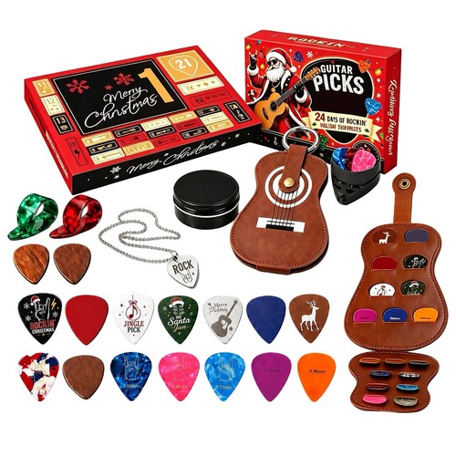 Guitar picks advent calendar - guitar,