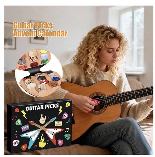 Guitar picks advent - advent, calendar
